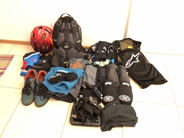 Travel light, freeze at night.